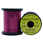 Uni products ZMT612FU-UNIT линия Micro Tinsel 1X 10.9 m  Fuchsia 6/0