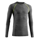 Lurbel 00B2.240M.0221-M Базовый слой с длинным рукавом Merino Серый Gray / Pistachio M