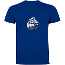 Купить Kruskis CA65500405C064 Футболка с коротким рукавом King Of The Sea Голубой Royal Blue XL 7ft.ru в интернет магазине Семь Футов