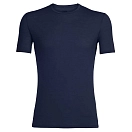 Купить Icebreaker 103033401L Базовый слой с коротким рукавом Merino 150 Anatomica Голубой Midnight Navy L 7ft.ru в интернет магазине Семь Футов