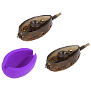 Купить Mikado AMFA-QMF-SET-3XL-50 Method Aperio QMF System XL+Mould Set Кормушка фидерная прикормочная Коричневый Brown 50 g 7ft.ru в интернет магазине Семь Футов