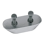 Plastimo 38324 Хонда Пластина Анода Серебристый