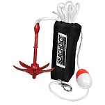 Seachoice 50-41002 Grapnel Anchor Kit Красный  Black 1.6 kg 
