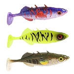 Mikado PMRFS-5-MIX Real Fish Stickleback Мягкая приманка 50 mm Mix
