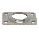 Купить Forniture nautiche italiane 2929032 90° 22 mm Прямоугольная опора Серебристый Silver 60 x 45 mm  7ft.ru в интернет магазине Семь Футов