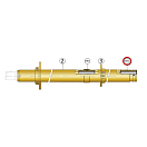 Купить Второй подшипник Vetus BR245 для бронзовой дейдвудной трубы диаметром 45 мм 7ft.ru в интернет магазине Семь Футов