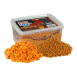 Benzar mix 98083188 3 In 1 1.2kg Шоколадно-апельсиновые пеллеты Оранжевый Multicolour
