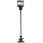 Seachoice 50-05971 Deluxe Masthead Свет Серебристый Grey 12 5/8´´ 