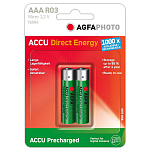 Agfa 70129 NiMh Micro AAA 950mAh Батареи с прямой энергией Серебристый Silver