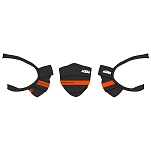 Ktm 3PW200040100 защитная маска  Black / Orange