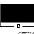 Teak profile 9x18 71.608.53