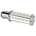 Dixplay 020005 BAY15D 8-35V 3W 22x68 mm 33 Тепло белый Вел Лампочка Серебристый Clear / Grey