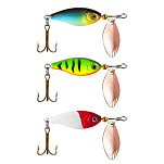 Wizard 87301081 ET Chub Безгубые воблеры 40 mm 8g  White / Red