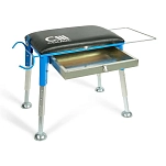 Colmic pa107a табурет Black / Blue 40x30x12