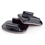 GoPro AACFT-001 Flat And Curved Adhesive Mounts Черный