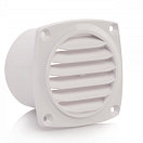 Вентиляционная решетка с адаптером/белый