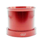 MV Spools MV45-ST-T5-RED MV45 Прямая алюминиевая запасная шпуля Red T5
