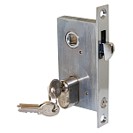 Olcese ricci 5050053 Замок из хромированной латуни Золотистый Silver 83 x 10 mm 