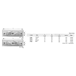 Lalizas 97012 Skene Inox 316 Правые колодки Бесцветный 5 mm 