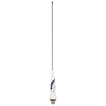 Glomex 46727 RA106 Aloud VHF Nylon Dual Articulation  White 4.5 m