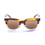 Ocean sunglasses 61000.6 поляризованные солнцезащитные очки San Clemente Brown Light / White Transparent