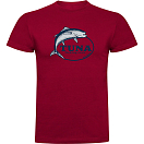 Купить Kruskis CA655005116C065 Футболка с коротким рукавом Tuna Fishing Club Красный Dark Red 2XL 7ft.ru в интернет магазине Семь Футов