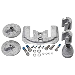 Quicksilver 888761q04 Комплект анодов для Mercruiser Bravo III алюминий Grey 20x13x13