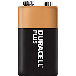 Duracell 38004 6LR61 9V Щелочная батарея Черный Black / Bronze