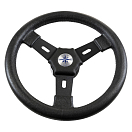 Рулевое колесо ELBA обод и спицы черные д. 320 мм Volanti Luisi VN70312-01