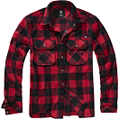 Купить Brandit 9720-41-5XL Рубашка с длинным рукавом Jeff Красный Red / Black 5XL 7ft.ru в интернет магазине Семь Футов