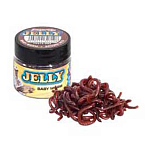 Benzar mix 79475082 Jelly Baits Baby Червь Коричневый+Красный Пластиковые Черви Коричневый