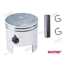 Поршень Tohatsu/Mercury 18, STD, Recmar 350000011_RM