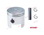 Поршень Tohatsu/Mercury 18, STD, Recmar 350000011_RM