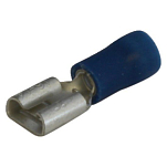 Talamex 14425510 Термин Лопата Женский 6.3 Mm 6 Единицы Голубой Blue