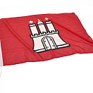 Флаги - Гамбург с гербом / Высота: 200 мм