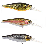 SPRO 004382-00552-00000-00 Ikiru Shad SUS LL Пескарь 70 мм 11 г Многоцветный Buzzer