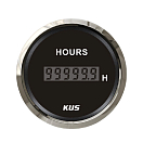 KUS 33469 Цифровой счетчик часов работы 12–24 В / 52 мм / нержавеющая сталь