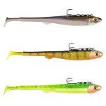Fox rage NRR100-UNIT Мягкий приманка Ready Rig Slick Fast 40g 180 mm Lemon Tiger