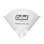 Colad EMM1045PSA Бумажный фильтр для рисования 100 единицы Бесцветный White 190 Microns