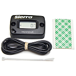 Sierra 47-56969P Малый двигатель тахометра Черный