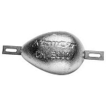 Martyr anodes CM-2000Z Анод поддержки рыбы Серебристый 147 x 95 mm 