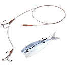 Купить Quantum fishing 4274001 Mr Pike Bottom Rig Leader Крюк Серый Grey 4  7ft.ru в интернет магазине Семь Футов
