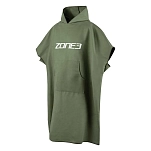 Zone3 OW25UMFP123/OS Джуниор Пончо Microfibre Зеленый Khaki / White