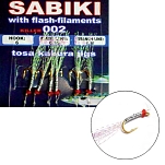 Expert predator 4826503 Sabiki rig Flash Filaments Multicolour 20x7x5