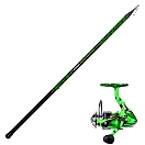 Купить Garbolino gotrj8018300-4+gotrj7080101fd Комбо Болоньезе Jungle Tele+Jungle FD 1000 Black / Camo 180x15x15 3 m 7ft.ru в интернет магазине Семь Футов