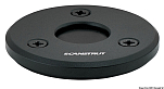 Low Profile aluminium black stuffing box Ø  4/9mm, Osculati 14.177.12