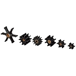 Super marine t66117 стандартная турбина водяного насоса Black 14x10x8