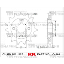 Купить Звезда для мотоцикла ведущая C4164-15 RK Chains 7ft.ru в интернет магазине Семь Футов