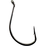 Kolpo 0357009-04 BN HS Micro одноглазый крючок с зазубринами Black Nickel 4