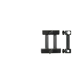 Colmic PA2100A Короткая подставка для зонта Black 18 cm